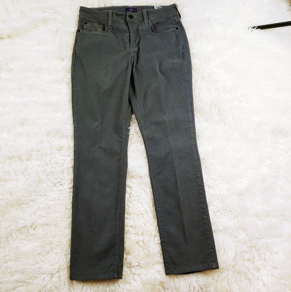 NYJD gray slim jeans - Picture 2 of 7